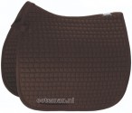 Eskadron Saddle Pad Cotton Basics Dark Brown