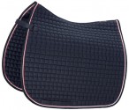Eskadron Saddle Pad Cotton Basics Trio Navy