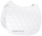 Eskadron Saddle Pad Glossy Wave Basics White