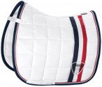 Eskadron Saddle Pad Big Square Cotton Basics Trio White