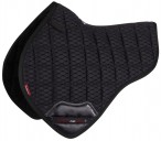 LeMieux Saddle Pad Carbon Mesh Air Close Contact Half Black