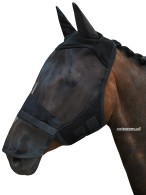 Vantaggio Flymask + Ears + Nose Net Black