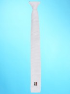 Kingsland Tie Classic + Clip White