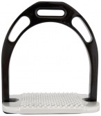 BR Stijgbeugel Montone Black/Silver 