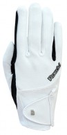 Roeckl Rijhandschoen Milano White/Black