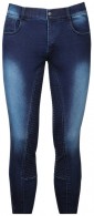 Harry's Horse Riding Breeches Liciano Full Grip Denim Navy