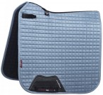LeMieux Saddle Pad Suede Square Dressage Ice Blue
