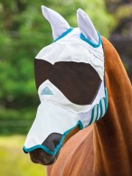 Shires Vliegenmasker Ultra Pro White