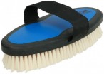 Ezi-Groom Goat Hair Body Brush Bright Blue