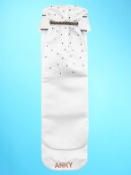 Anky Stock Tie ATP20501 White/Grey