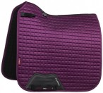 LeMieux Zadeldek Suède Square Dressage Plum