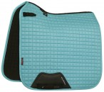 LeMieux Saddle Pad Suede Square Dressage Azure