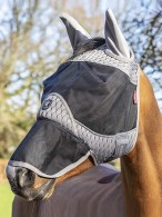 LeMieux Fly Mask Gladiator Full Grey