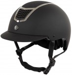 BR Riding Helmet Lambda Glitter Black/Gunmetal