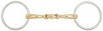 BR Loose Ring Snaffle Link Soft Contact 14 mm