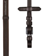 Vantaggio Reins Anti-Slip 1 + Buckle + Stops Brown