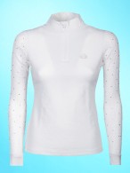 Harry's Horse Competition Shirt EQS Crystal Lace White