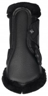 LeMieux Leg Protector Brushing + Fur Black/Black