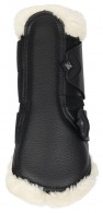 LeMieux Leg Protector Brushing + Fur Black/Natural