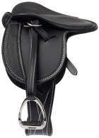 LeMieux Mini Saddle Play Pony Black