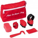 LeMieux Mini Grooming Kit Speelpony Chili Red