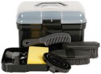 Harry's Horse Grooming Box + Grooming Set Black