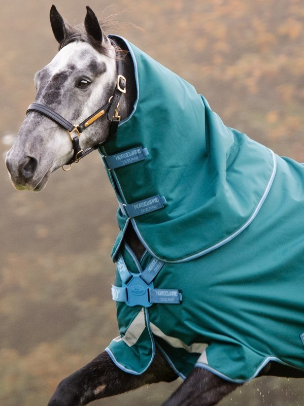 Amigo Regendeken 12 Plus Disc Lite 100 Storm Green | Ooteman Paardensport