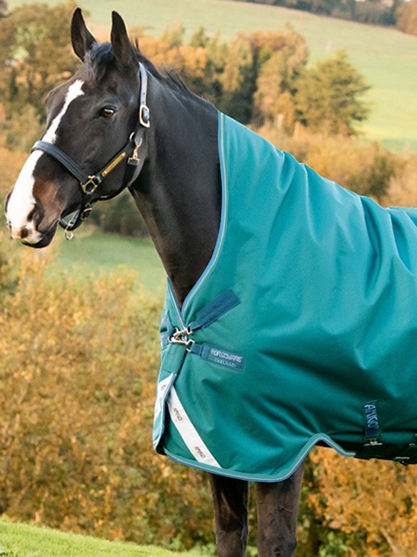 Amigo Regendeken 12 Wug Lite Storm Green Ooteman Paardensport