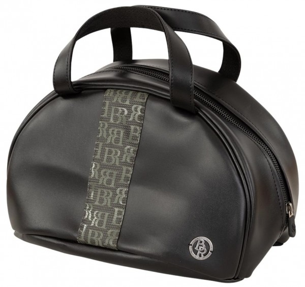 BR Riding Helmet Bag Synthetic Leather Black Ooteman Equestrian