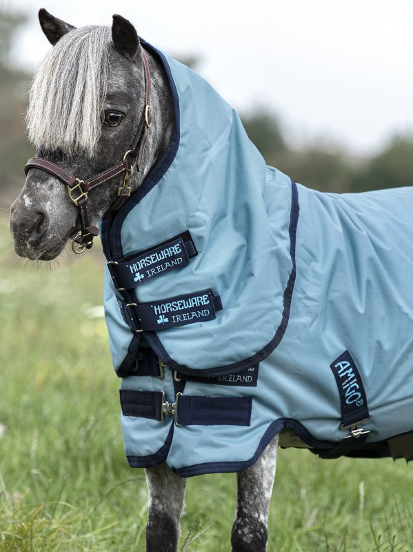 Vervagen lijden huren Amigo Regendeken Hero Ripstop Plus Lite Petite Delphinium Blue | Ooteman  Paardensport