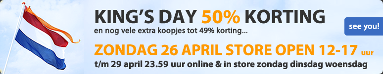 King's Day tot 50%