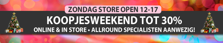 Koopjesweekend tot 30%