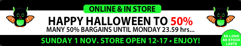 Koopjes 50% korting!